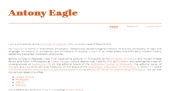 Desktop Screenshot of antonyeagle.org